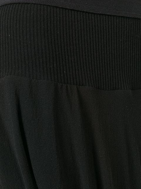 Rick Owens Black Double Boner Skirt | ModeSens