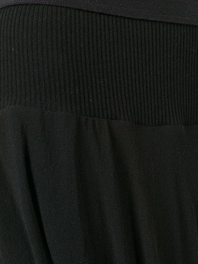 Rick Owens Black Double Boner Skirt | ModeSens