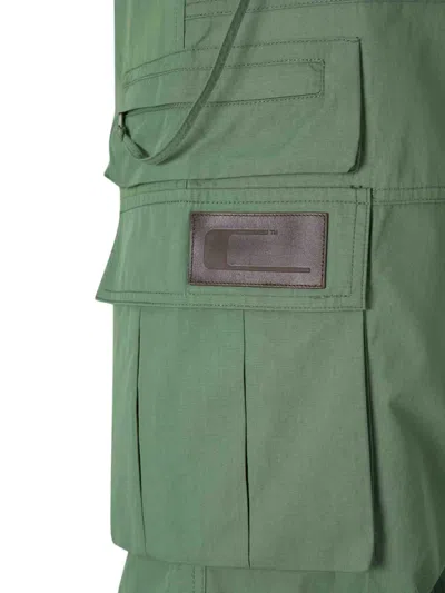 Carrer Multi-pocket Cargo Pants In Green