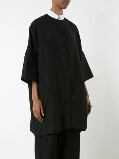 Yohji Yamamoto Tape Collar Jacket | ModeSens