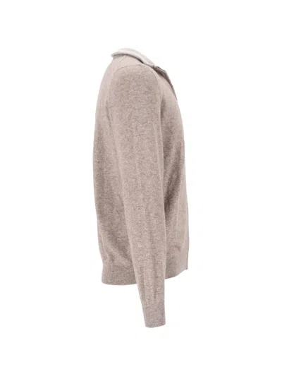 Fedeli Cashmere Sweater In Brown