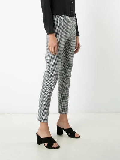 Shop Altuzarra Henri Skinny Gingham Trousers