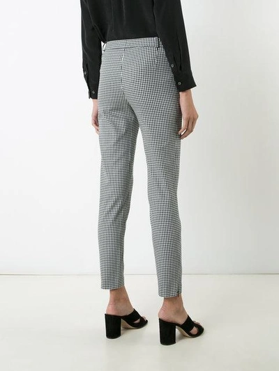 Shop Altuzarra Henri Skinny Gingham Trousers