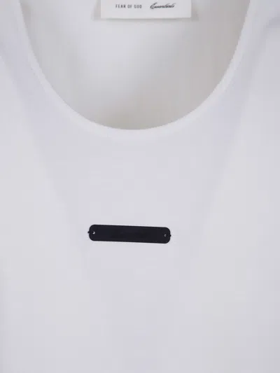 Essentials Top Essential Tank In White