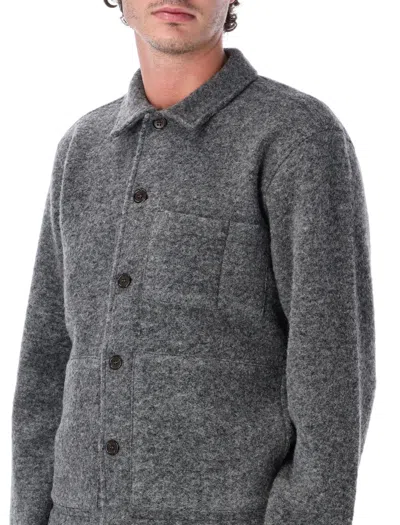 Universal Works Uniform Button-up Patch-pocket Jacket In Multi