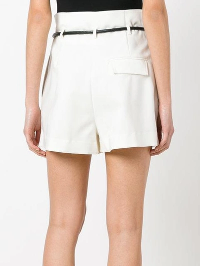 Shop 3.1 Phillip Lim / フィリップ リム Origami Pleated Shorts In Neutrals