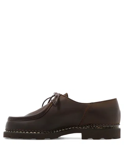 Paraboot Derby Michael In Pelle Liscia In Multi
