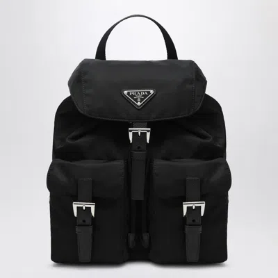 Prada Small Re-edition 1978 Backpack In Black