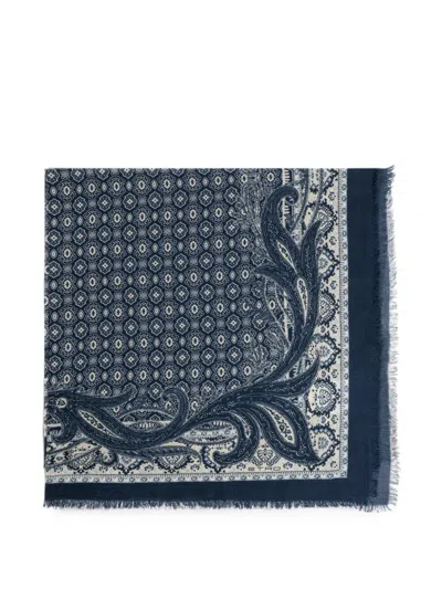 Etro Scarf In Blue