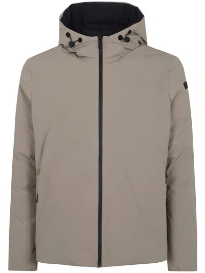 Rrd Montecristo Reversible Hooded Jacket In Neutral
