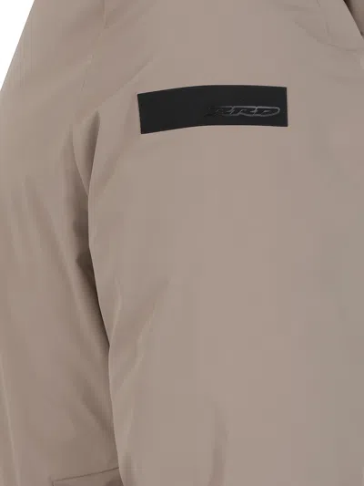 Rrd Montecristo Reversible Hooded Jacket In Neutral