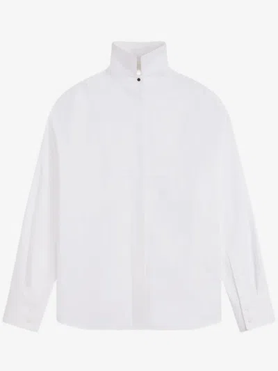 Givenchy Back-to-front Shirt In Poplin In Multi