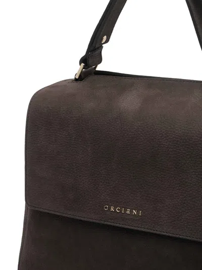 Orciani Medium Sveva Shoulder Bag In Blue