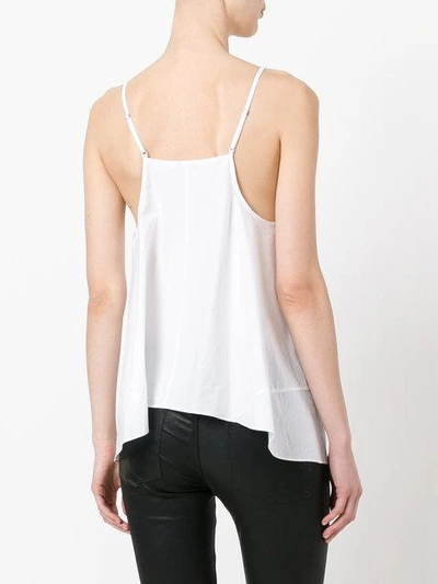 Shop Alexander Wang T T By Alexander Wang Flared Top - White