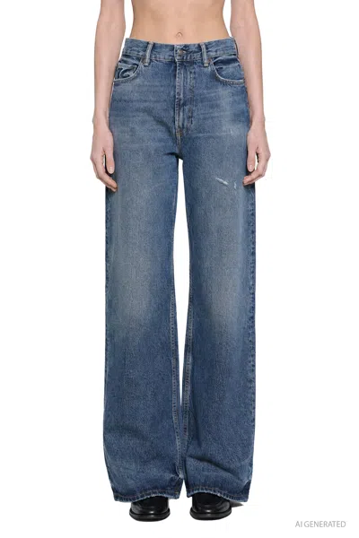 Acne Studios Regular Fit Jeans 2022 In Multi