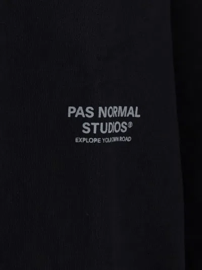 Pas Normal Studios Off-race Logo-print Sweatshirt In Black