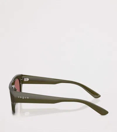 Vogue Rectangular Sunglasses In Multi