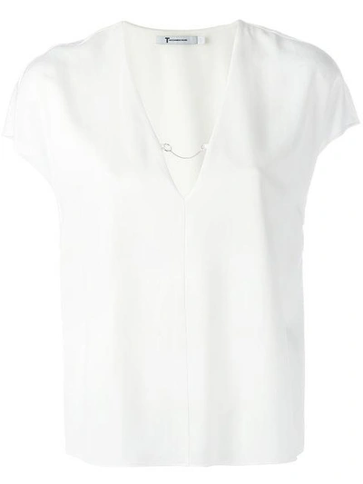 Shop Alexander Wang T T By Alexander Wang Classic T-shirt - White