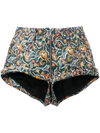 ISABEL MARANT foliage print shorts,SPECIALISTCLEANING