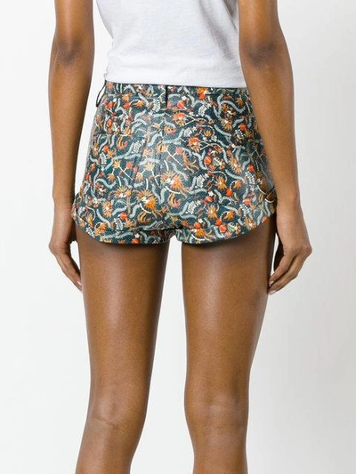 Shop Isabel Marant Foliage Print Shorts