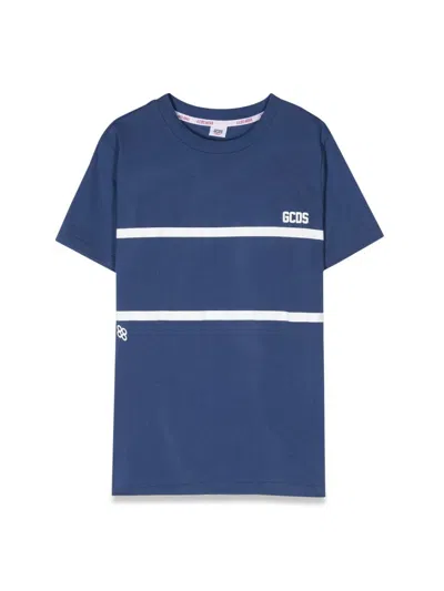 Gcds Mini Trendsetter T-shirt For Boys In Blue
