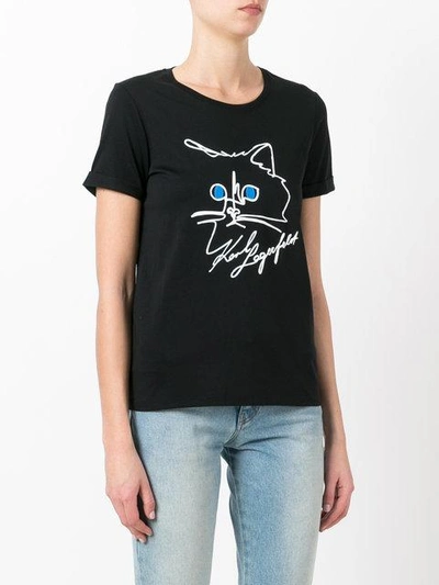 Shop Karl Lagerfeld D1 T-shirt