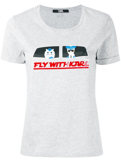 Shop Karl Lagerfeld D2 T-shirt