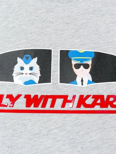 Shop Karl Lagerfeld D2 T-shirt