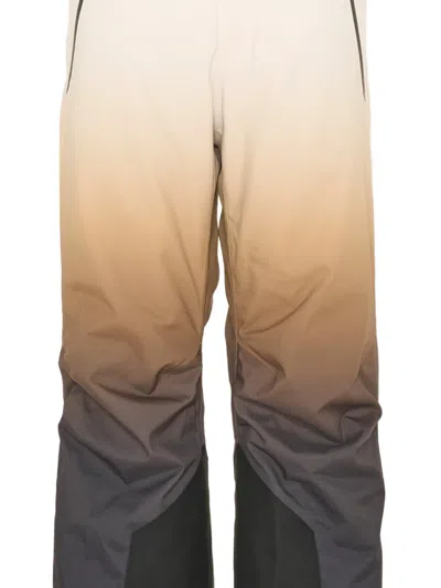 Molo Gradient-effect Ski Pants In Brown