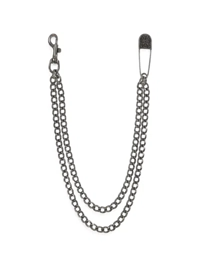 Kamiya Kmy Safety-pin Double Wallet Chain In Pattern | ModeSens