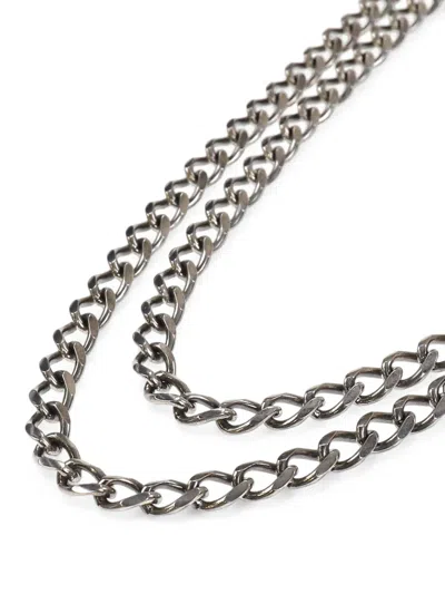 Kamiya Kmy Safety-pin Double Wallet Chain In Pattern | ModeSens