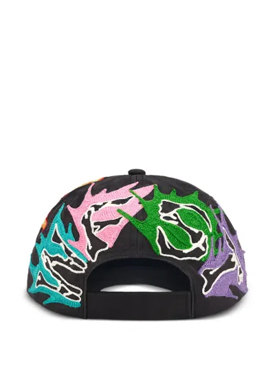 Supreme Wfst 6-panel Cap In Black