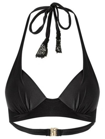 Shop Martha Medeiros Structured Bikini Bra In Black
