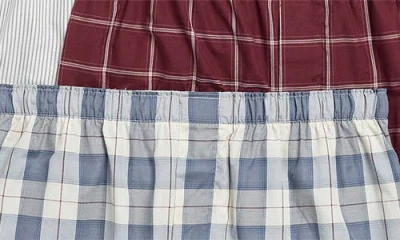 Nordstrom Rack 3-pack Assorted Woven Boxers In Multi