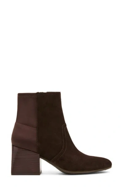 Blondo Trounce Waterproof Leather Bootie In Java Suede