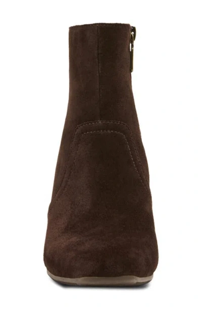 Blondo Trounce Waterproof Leather Bootie In Java Suede