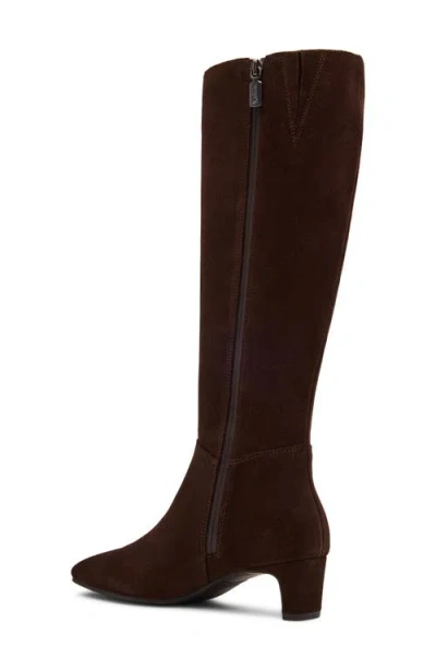 Blondo Sherley Waterproof Knee High Boot In Java Suede