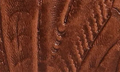 American Leather Co. Continental Rfid Wallet In Brandy Tooled