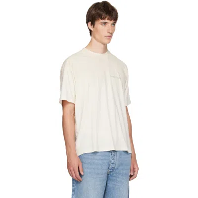 Represent Reverse Resent Logo Tee In White