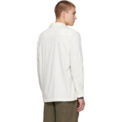 Casey Casey オフホワイト Twill Cot Cooper シャツ In Cloud
