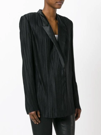 Shop Haider Ackermann Classic Pleated Blazer In Black