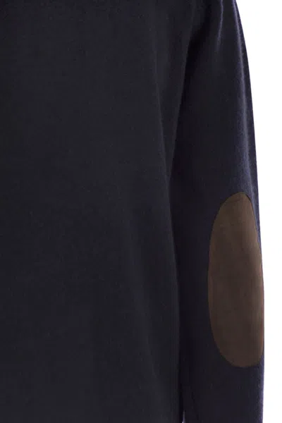 Barbour Essential Patch Zip Through In Blue