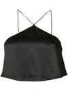 BRANDON MAXWELL shift crop top,DRYCLEANONLY