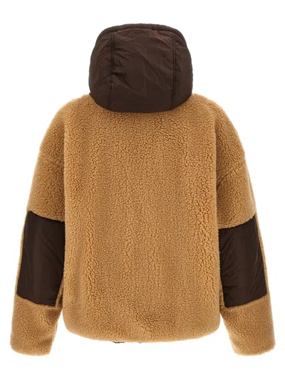 Dsquared2 Dsquared Reversible Teddy Jacket For Men In Brown