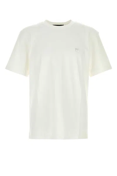 Dsquared2 Dsquared Metal D2 Upside Down Regular Fit T-shirt In Neutral