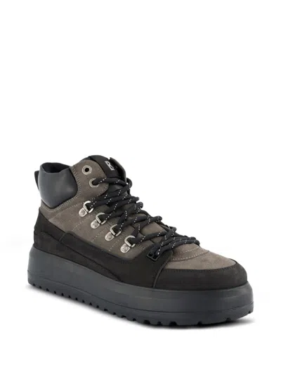 Bogner Logo-print Panelled Boots In Multi