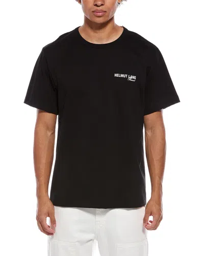 Helmut Lang Ski Map Graphic T-shirt In Black