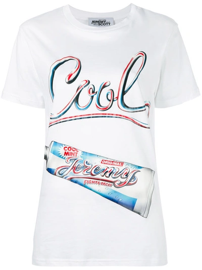 Shop Jeremy Scott - 'cool' Print T