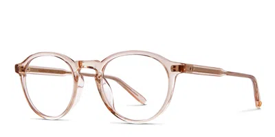 Garrett Leight Stanton Beige/clear In Beige,clear