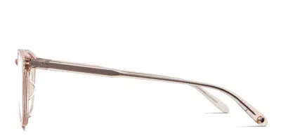 Garrett Leight Kinney Beige/clear In Beige,clear